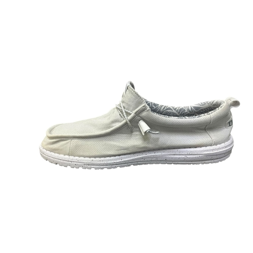 ⚡️ Hey Dude Wally Hybrid White Nylon Slip-On Shoes |‎ Men’s 13 - Picture 4 of 8